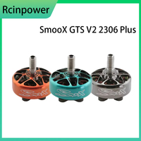 SkyCityFPV 4pcs RCINPOWER SmooX GTS V2 2306 Plus brushless motor 1880/2280/2580kv high-end freestyle For RC racing Drone Parts
