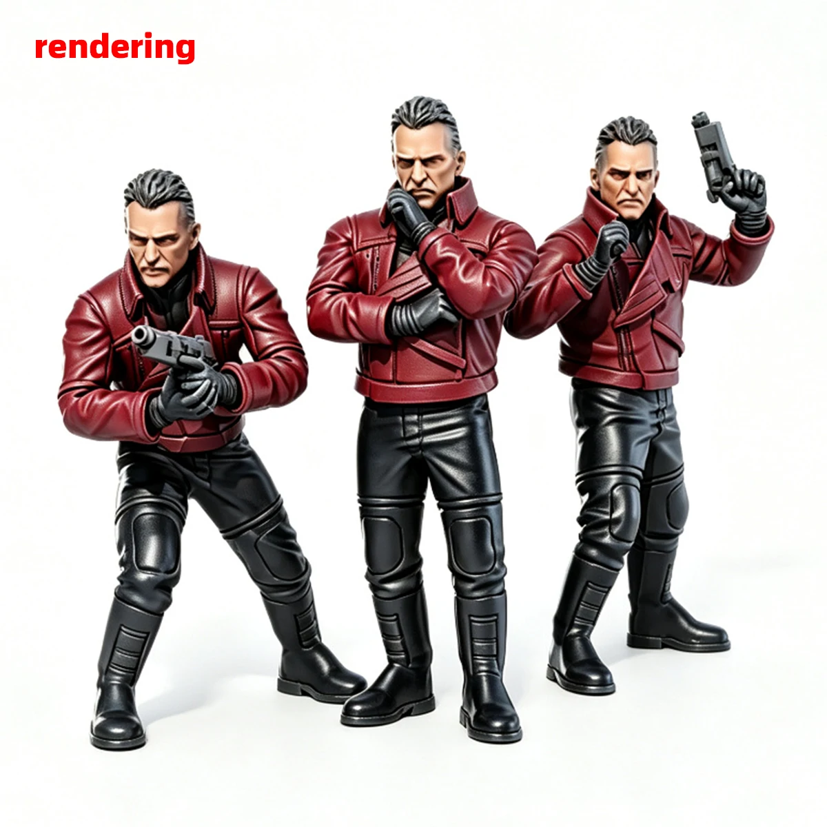 1/35 1/48 1/60 1/72 1/100 1/144 Modellbausatz 3D Harz Miniatur Soldatenfiguren Diorama Unbemalt Sci-Fi Detektiv DIY – Detail 4