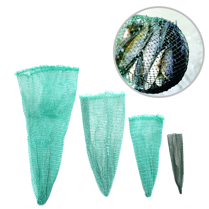 Fishing Net Mesh Bag Green Fish Bag Cage Tackle Fishing Landing Tackle accessory