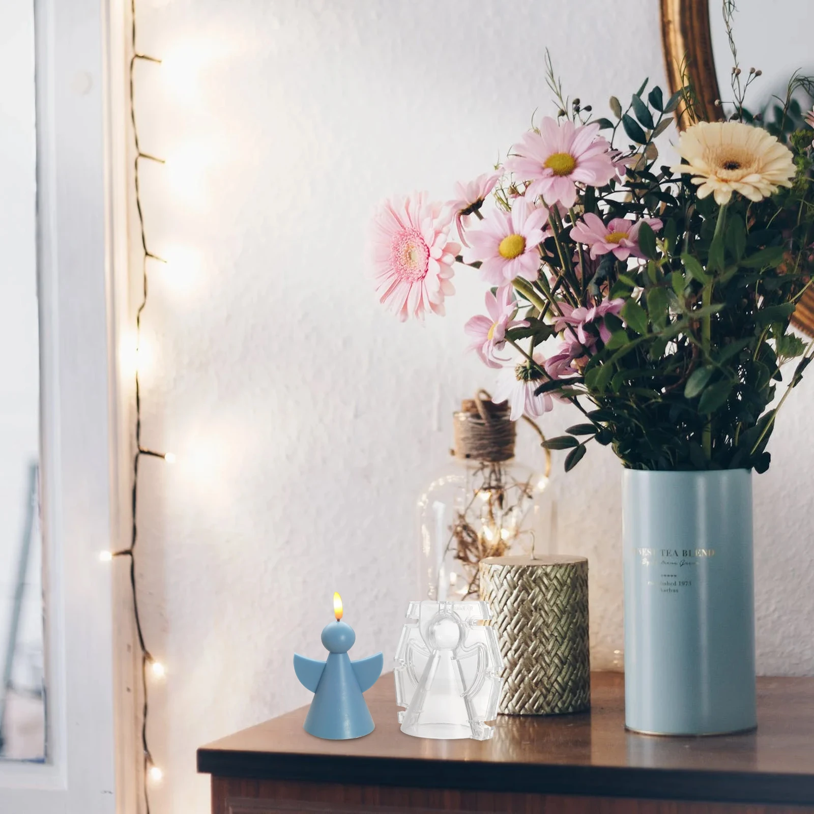 Набор форм для ангела из пластика для рукоделия