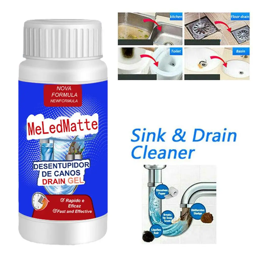 

100g DropShipping Powerful Kitchen Pipe Dredging Agent Tools Household Sink Toilet Cleaning Cleaner Sewer Drain Meledmattet V8G6