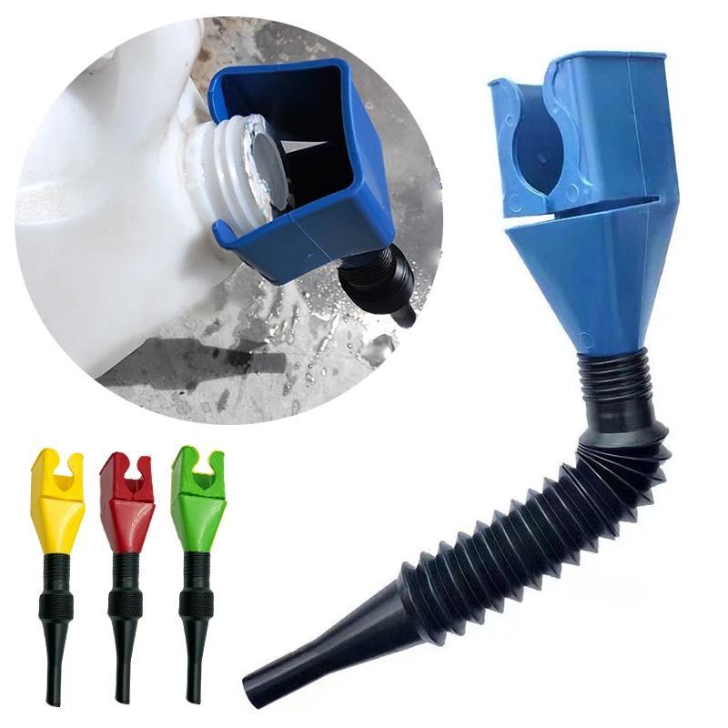 

Car Motorcycle Refueling Gasoline Engine Oil Plastic Funnel Filter Transfer Fluid Change Filling Transfer Tool Auto Accessories