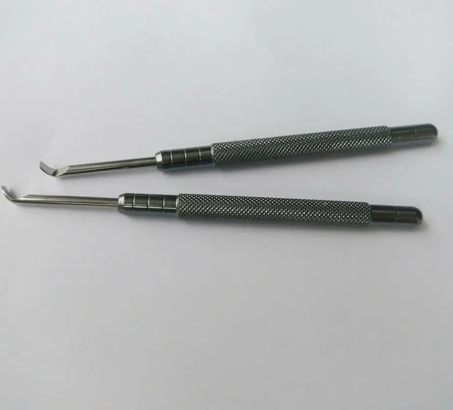 時計の針やヘアスプリングの取り外し用レバー2本セット-コレットリムーバーツール-w0732
