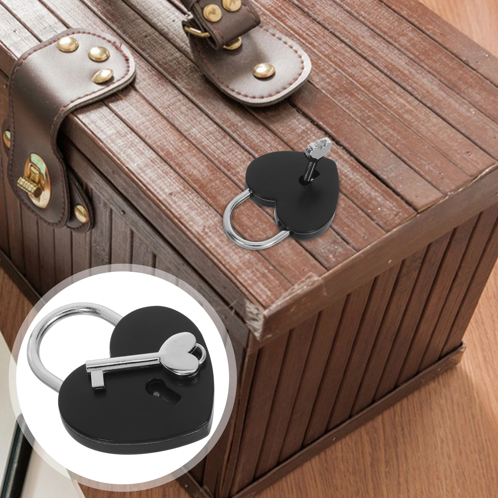 2 قطعة قفل الحب قفل الزفاف القلب الحب أقفال مجمعة لصندوق تخزين صندوق مذكرات كتب حقائب اليد الأجهزة المنزلية