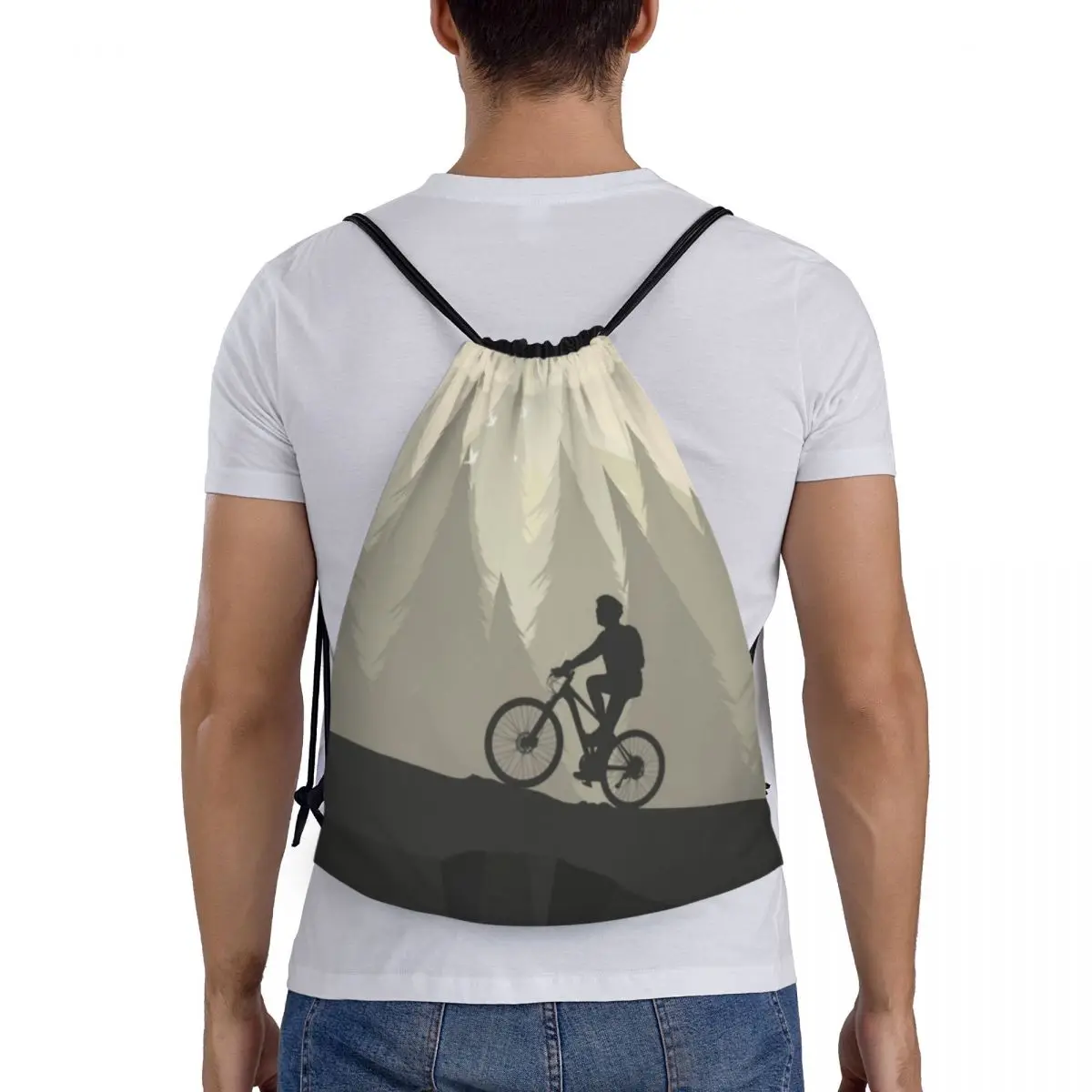 مخصص الدراجات على الدراجة الجبلية الرباط حقائب الظهر النساء الرجال الدراجات دراجة ركوب الدراجات رياضة الرياضة Sackpack أكياس لليوجا