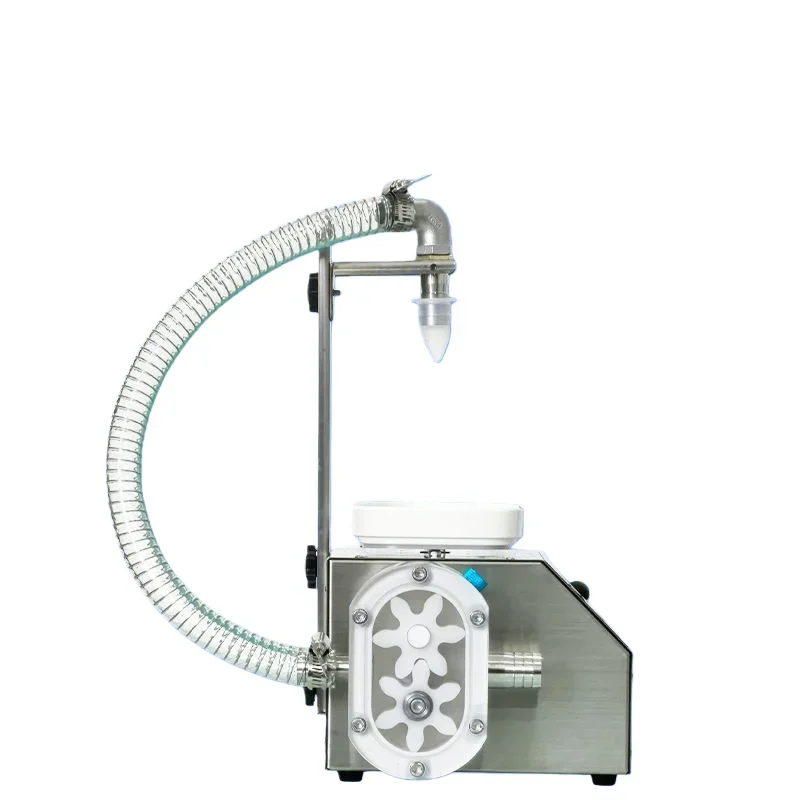 Csy-A3 Semi-Automatic Gear Pump Manual Liquid Honey Can Bottle Filling Machine Edible Oil Bottle Paste Weighing Filling Machine