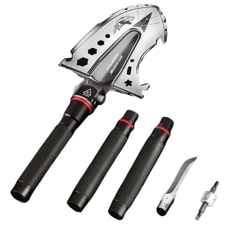 Multifunctional Engineer Shovel Camping Vehicle Mounted Shovels Outdoor Survival Spade Garden Tools Agricultural Supplies