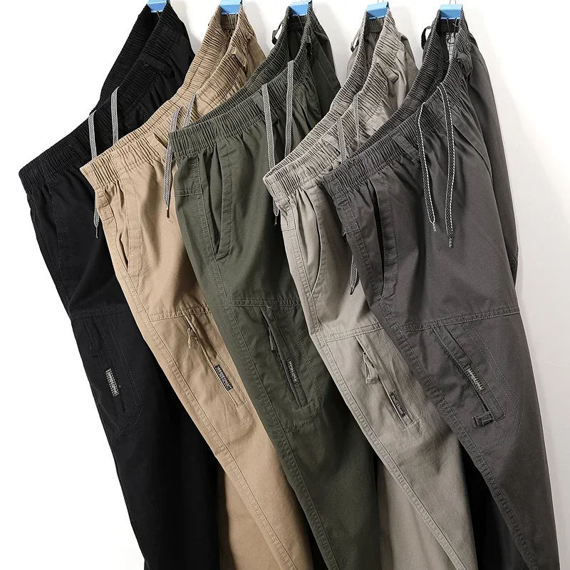 Men's Comfortable, Casual, Fashionable, Versatile, Pure Cotton Spring/Summer New Pants