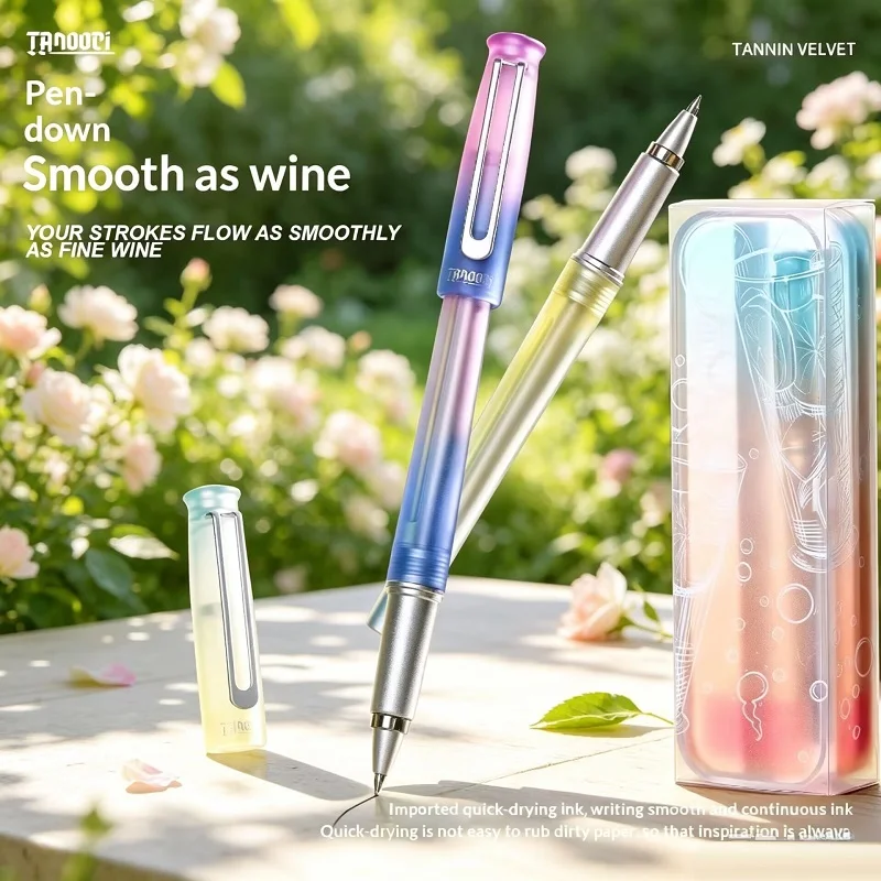 caneta-gel-magnetica-tannooci-05mm-serie-cocktail-com-corpo-metalico-gradiente-tinta-de-secagem-rapida-caneta-neutra-para-estudantes-escritorio-escola-presente