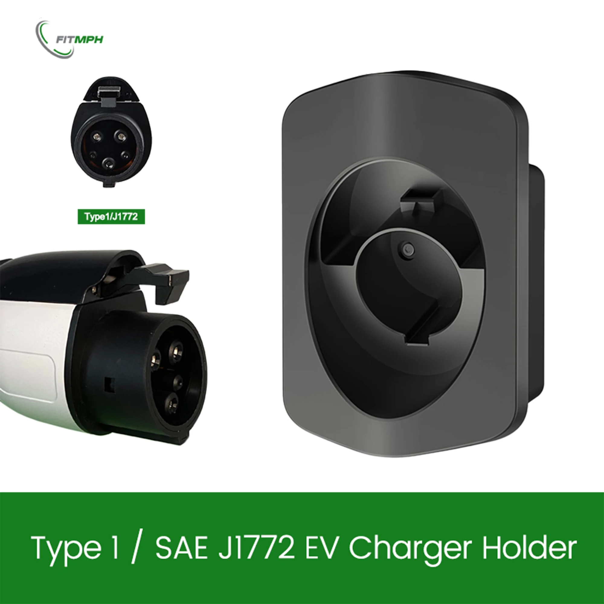 

Держатель кабеля зарядного устройства для автомобиля US EV, настенный и крепкий для загрузки кабеля 30 кг, поставляется с расширительными винтами