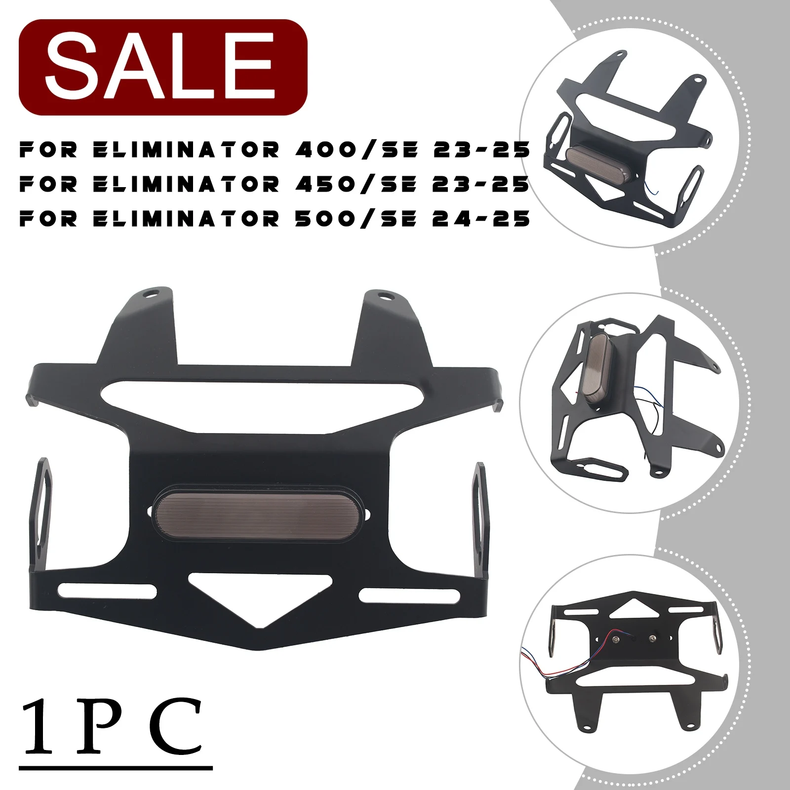 

for Kawasaki Eliminator 400 450 500 / SE 2023-2025 License Plate Bracket