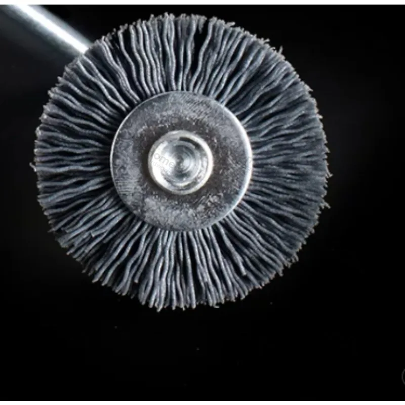 120/240/320/500 Grit Silicon Carbide T-type Polishing Brush, Inner Hole Pipe Tube Deburring Rust Removal Abrasive Brush