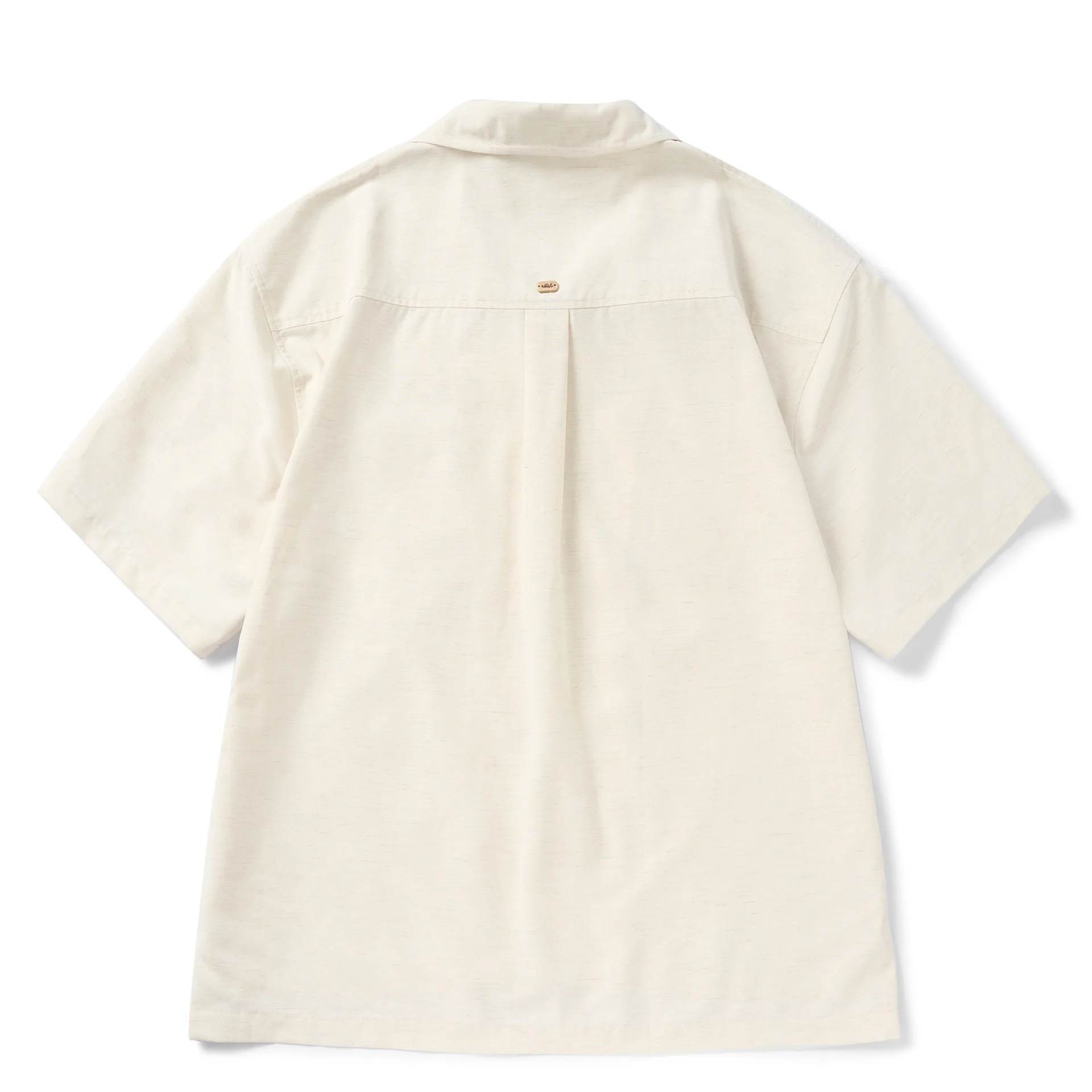 Linen Blend Summer Japanese Amikaji Multi Pocket Workwear Short Sleeved Shirt Loose Cuban Collar