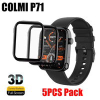 5PCS Pack For COLMI P71 Screen Protector Protective Full Cover 3D Film Curved Soft Films