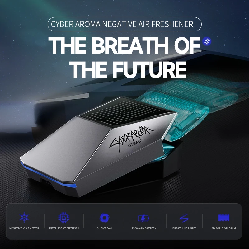 

2025 New Cybertruck Shape Design Smart Car Aroma Diffuser Car Fragrance Diffuser Car Mounted Intelligent Atmosphere Aromatherapy