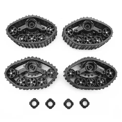 4Pcs Rc Car Snow Track Wheel Tire For WPL C14 C24 C24-1 B14 B24 1/16 RC Car Upgrade Parts Accessories