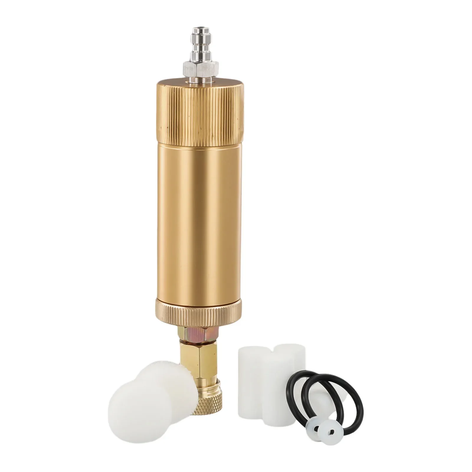

Straight Through Male and Female Connectors for High Pressure PCP Hand Pump Air Filter OilWater Separator Set Tank M10*1