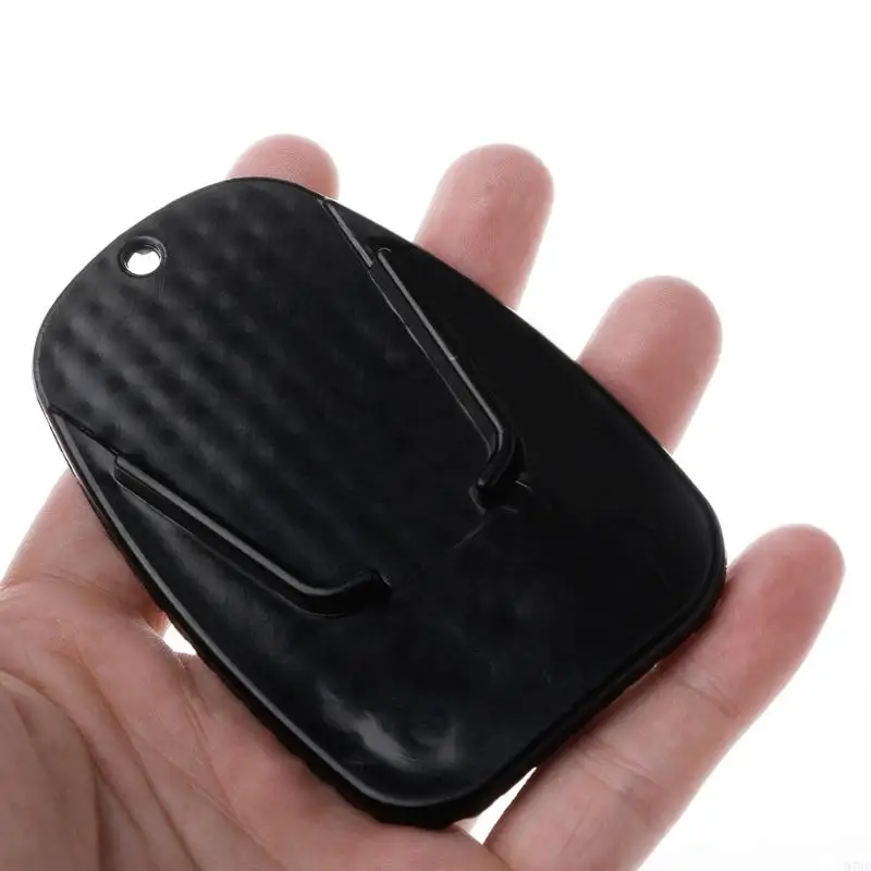 

87HE Motorcycle Bike Kickstand Side Bracket Holder Pad Plate Base Fits for for