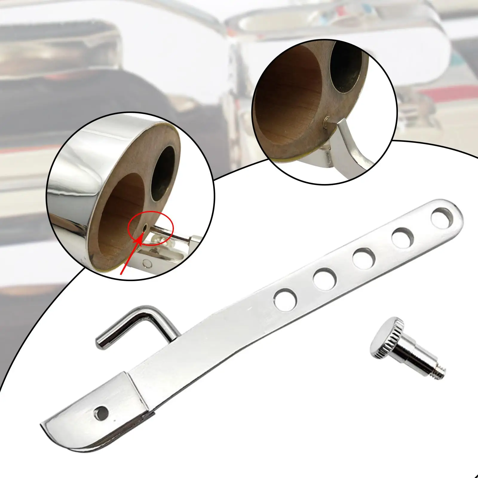 

Прочная медная балансировочная планка для фагота, серебристый аксессуар для деревянных духовых инструментов для музыкантов и студентов-музыкантов