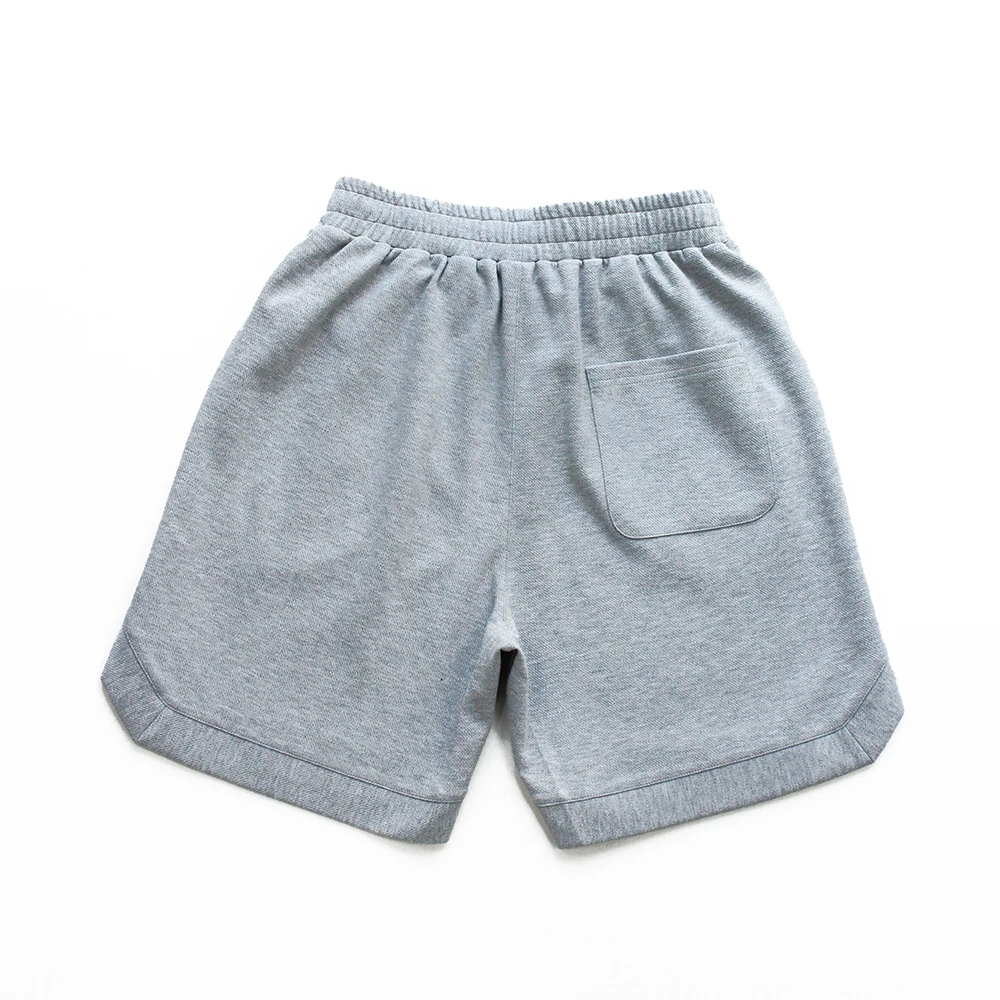 Summer Casual Running Knitted 250G Terry Jogger Short Cotton Unisex Shorts