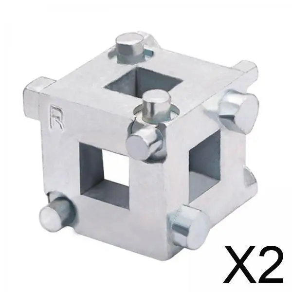 

Серебристый инструмент для снятия поршня дискового тормоза из углеродистой стали, инструмент для снятия ветрозащитной спинки, набор гаечных ключей, универсальный автомобиль