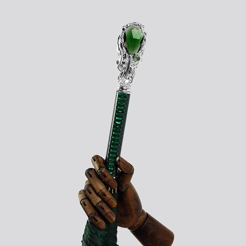 Retro Luxury Sunny Umbrella Creative Gem Long Handle Umbrellas Men Women Outdoor Business Car Umbrella Windproof Parasol Gifts