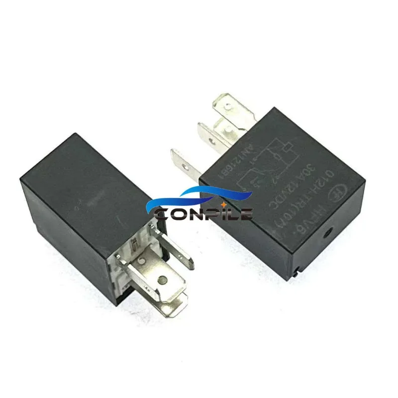 2pcs HFV6 012H-TR 30A 12VDC for Chery Emgrand GWM Great Wall Volkswagen Fan Oil Pump Air Conditioning A/C car Relay