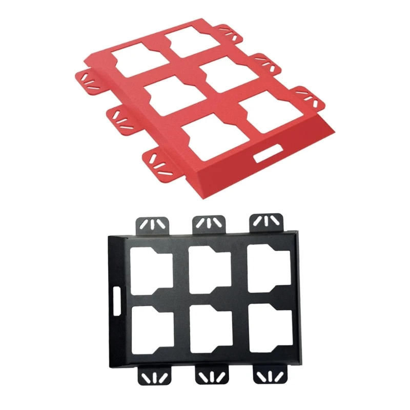 

Packouts Wall Mount Metal Mounting Base Storage Toolboxes on Wall or Floor Half Width Plate for Tool Organization