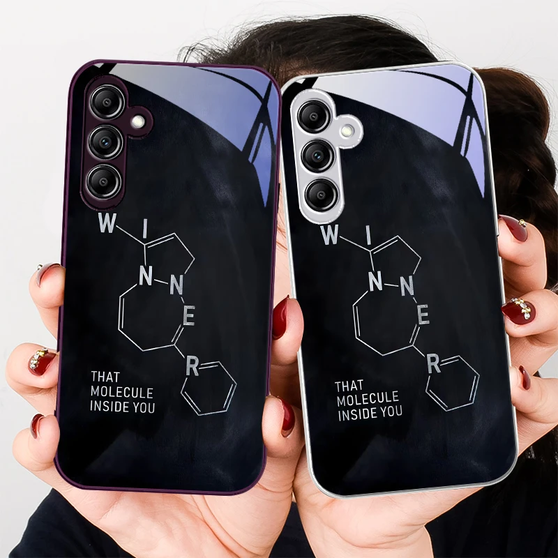 

Geometric Equation For Samsung Galaxy A01 02 03 Core A04 A14 4G A13 54 34 31 20 25 23 22 5G S21 Ultra S20 Glass Phone Case