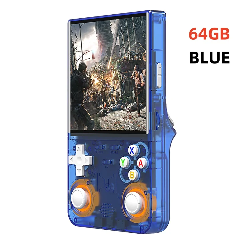 R36 Ultra Handheld WIFI Game Player 4 Inch IPS Scherm Open Source Retro Video Player 64G/128G Geheugen tot 20000+ Games