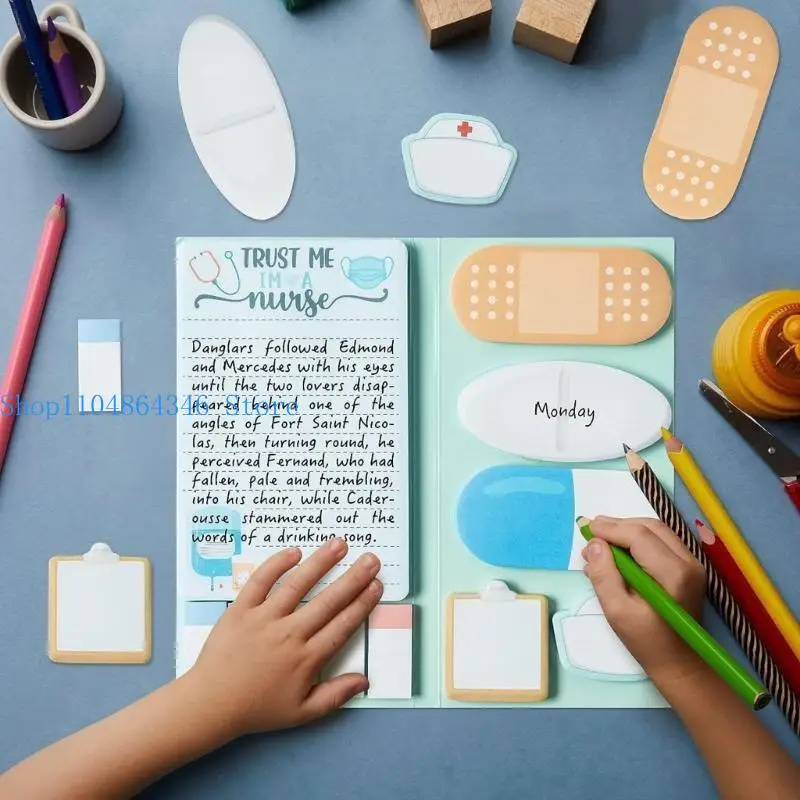 5ASD 800 ورقة ورقة الملاحظة ذاتية ، تذكير على Calender Planner Notebook Computer