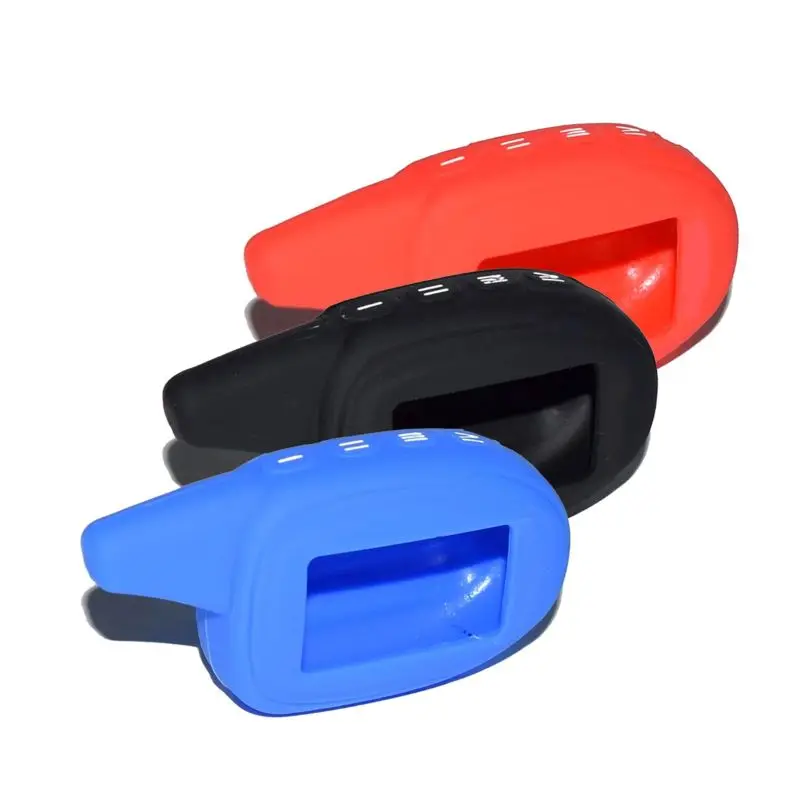 10PCS/lot Silicone Cover Key Case For Scher-Khan Magicar 7 8 9 10 11 12 Keychain Body Scher Khan Jaguar EZ-FOUR,KGB MX-9 MX9 101