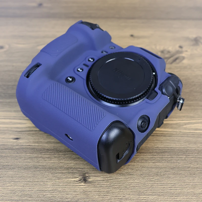 Bolsa de câmera portátil macia, capa de silicone, protetor de capa corporal, design de textura antiderrapante para Nikon Z9