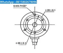 

Incremental photoelectric rotary encoder motor controller for injection molding machine angle positioning AB phase