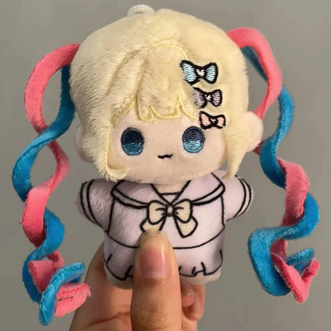 10 سنتيمتر Ame المطر كانجي أفخم دمية صغيرة نجم البحر الجسم المحتاجة فتاة جرعة زائدة بلوشيز قلادة تأثيري المفاتيح دمية محشوة أرقام هدية