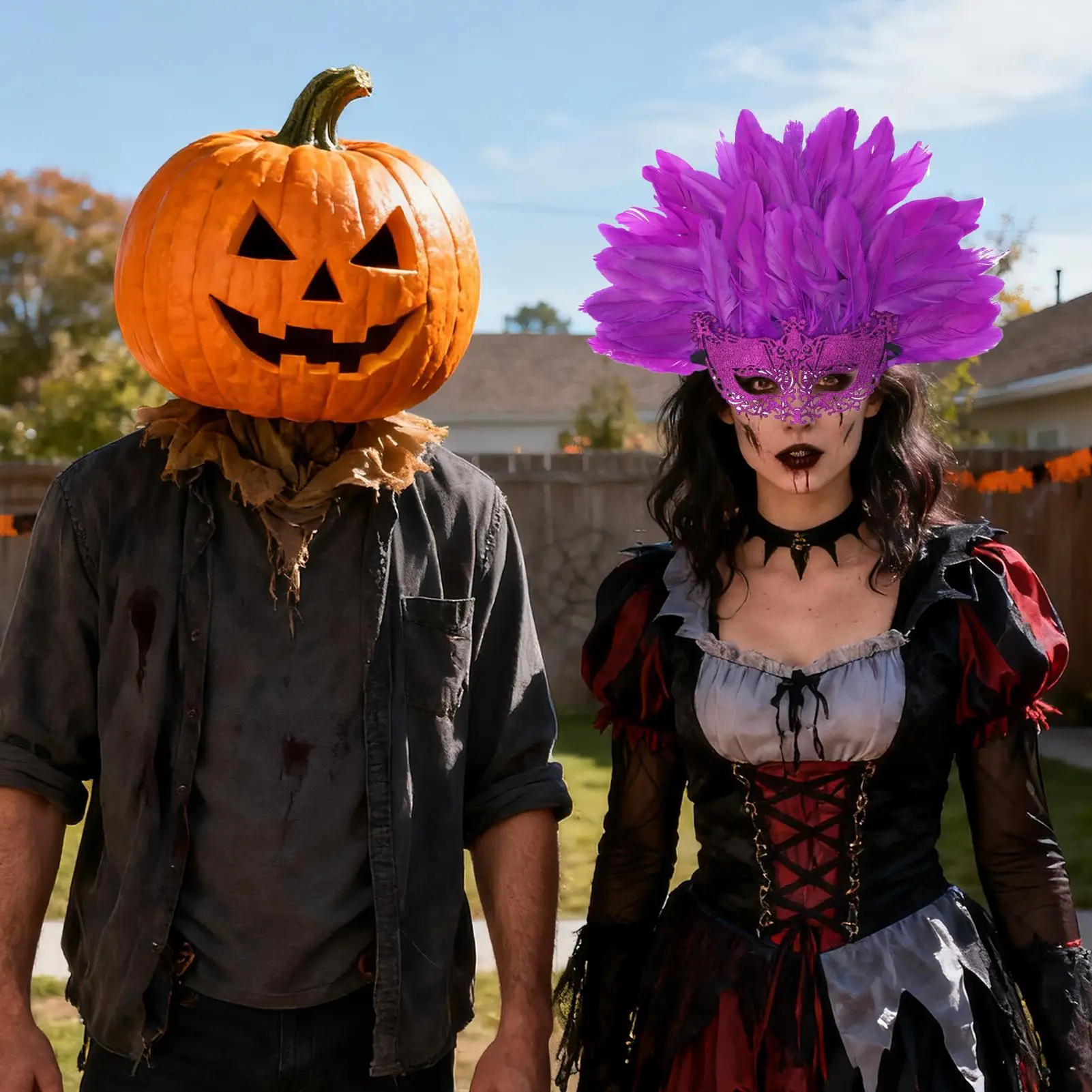 قناع تنكري للنساء، لوازم ملحقات لعب الأدوار، قناع الهالوين الأنثوي لأداء الحفلات وأعياد الميلاد