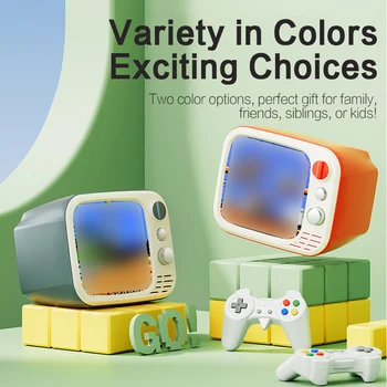 H7 Retro Portable Mini Handheld Video Game Console Gameboy 3.5-inch HD Screen 740 Games Handheld Game Player Wireless Gamepad