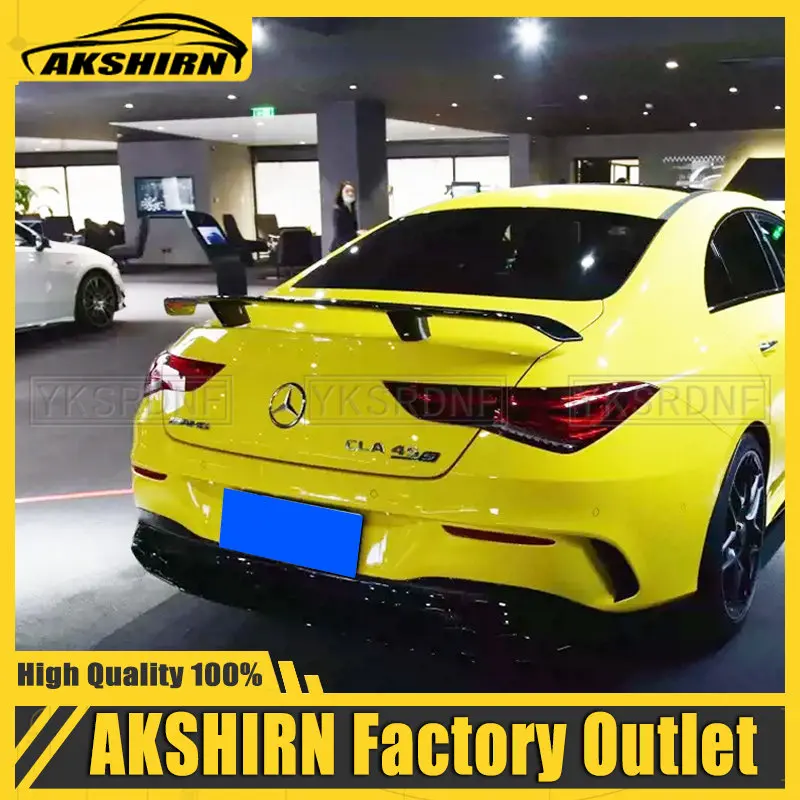 

Rear Trunk Spoiler For Mercedes Benz C118 CLA Class 2019-2023 CLA180 CLA200 CLA250 CLA220 CLA35 45 ABS Trunk Wing Car Styling