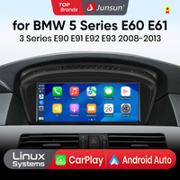 Junsun Linux System Car Radio for BMW 3/5 Series E60 E61E62 E63 E90 E91E92 E93 With Wireless CarPlay Android Auto Multimedia