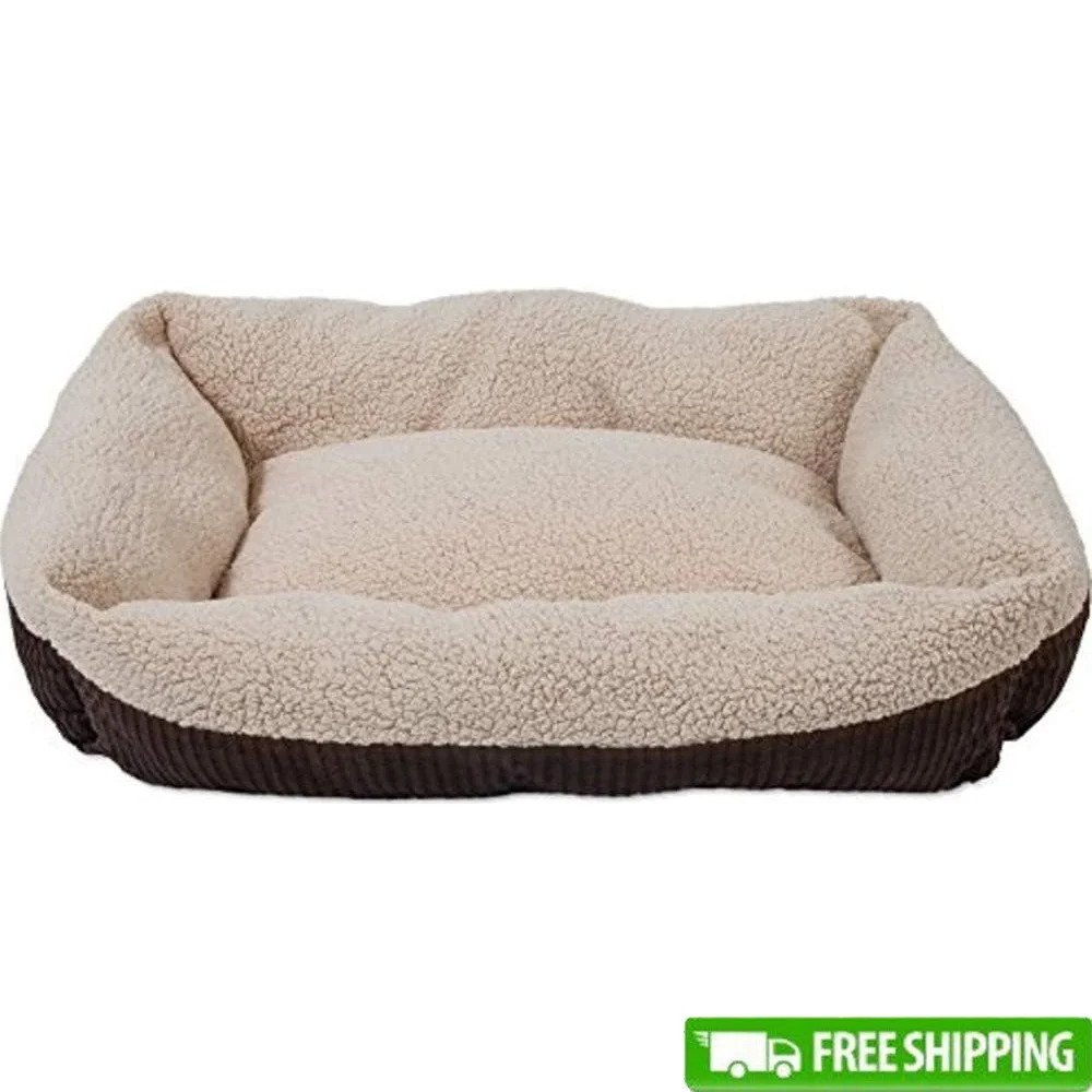 

Self-Warming Dog Bed Large Round Thermal Insulated Pet Cushion Non-Skid Lightweight Dogs and Cats Indoor Outdoor Use