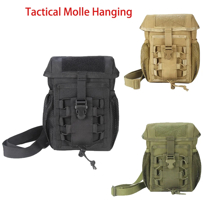 Hunting Hanging Accessory Bag Tactical Molle Hanging Bag Small Pouch EDC Gear Waist Bags