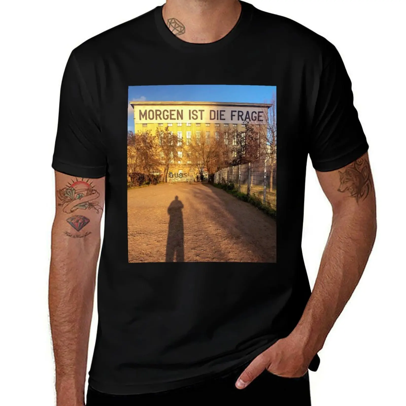 

t soft for cotton - Berghain T-Shirt Morgen cotton shirts tshirt ist T-Shirt die Frage man 100%