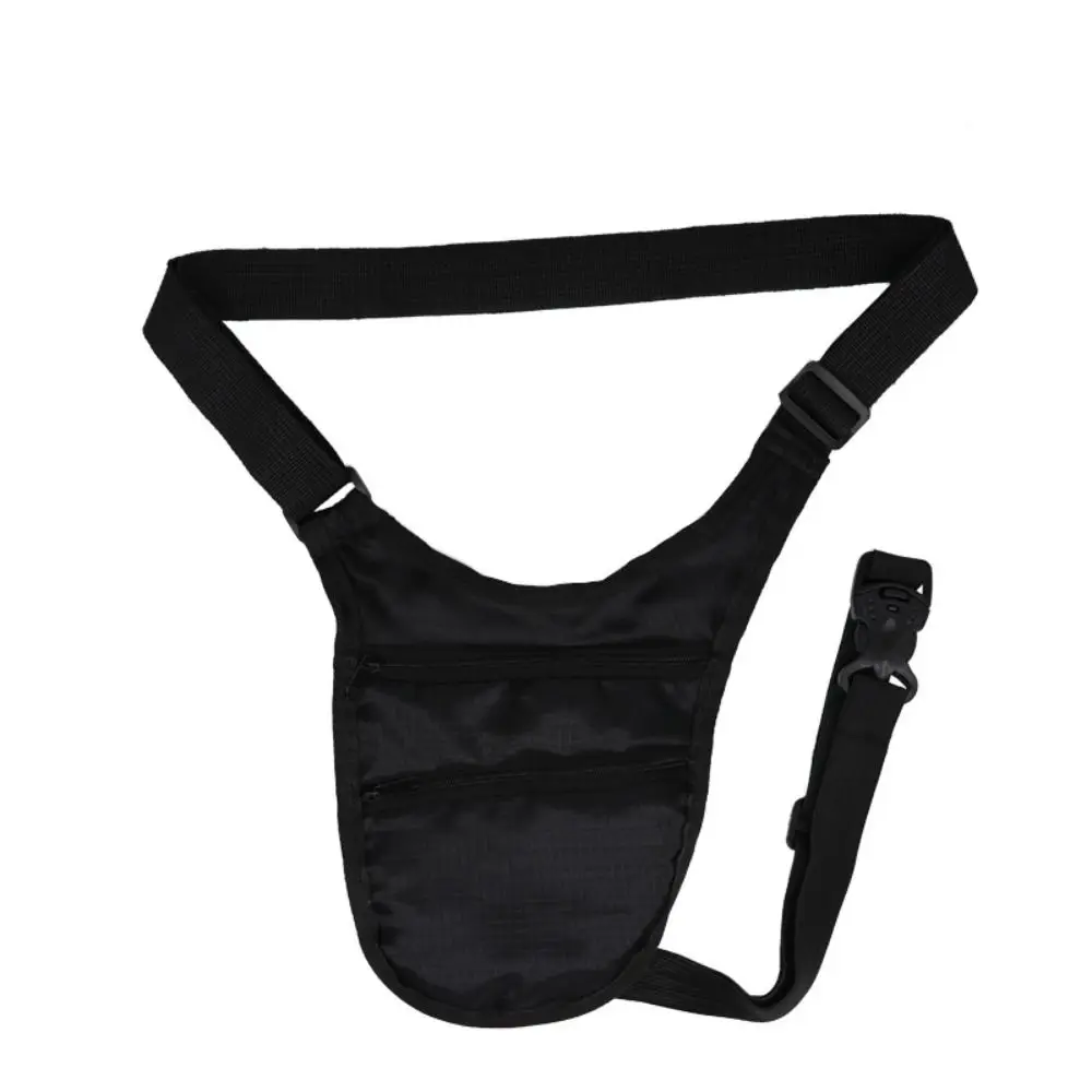 Security Invisible Travel Waist Packs Multiple pockets Adjustable strap Anti theft waist bag terylene Breathable fabric