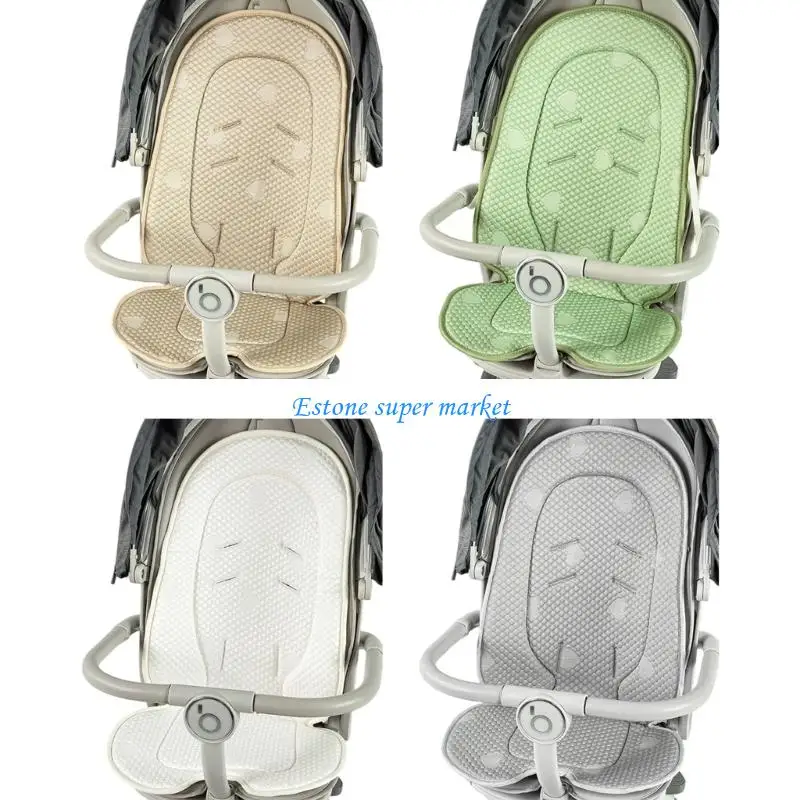 

090B Ventilated Pushchair Chair Pad For Infant Comfortable Slip Proof Bottom Modifiable Fit Machine Washable Fabric