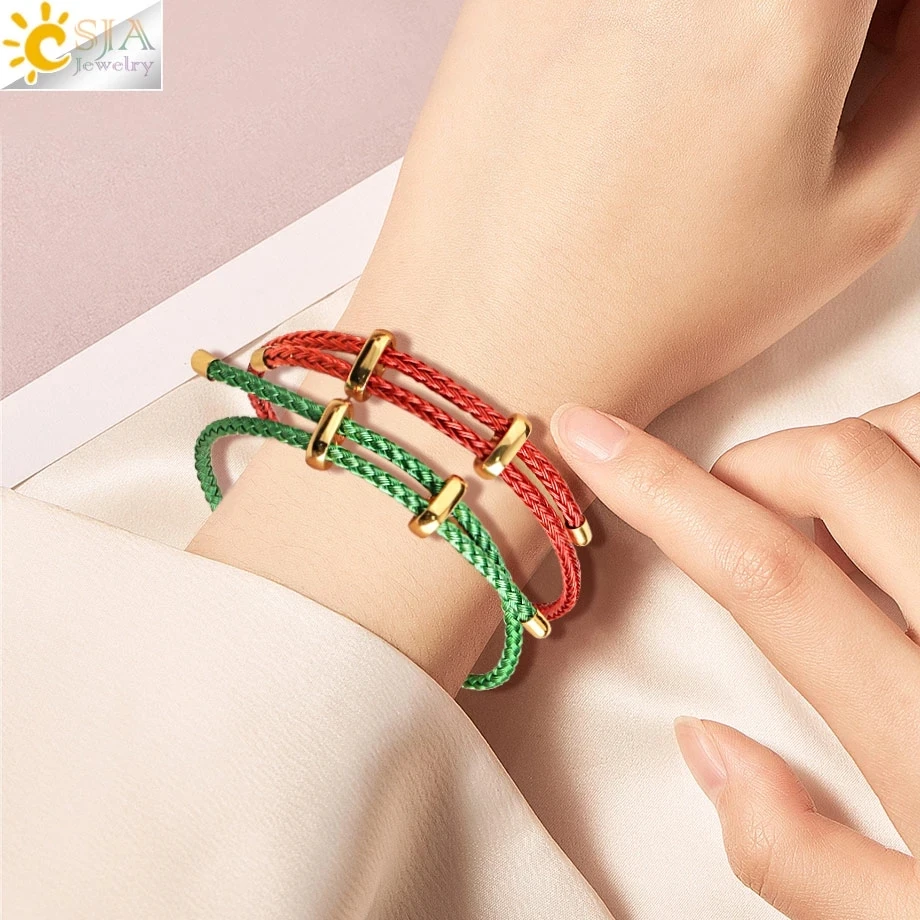 Thumbnail 2 - #33 Best Selling Adjustable Thread Bracelets