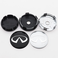 4pcs Infiniti 56mm 60mm 65mm 68mm Car Wheel Center Hub Cap Rim refit Creative badge covers decoration sticker emblem accessories