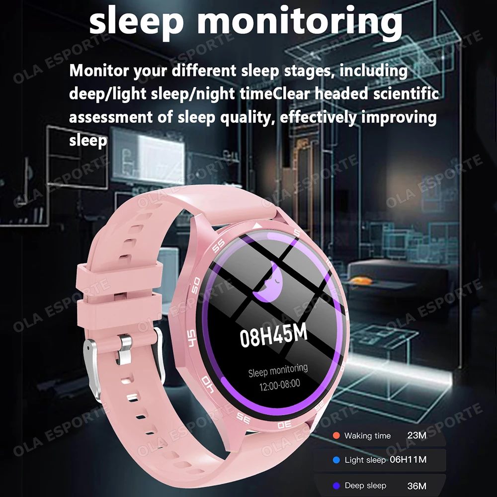 2026 جديد نظام تحديد المواقع المسار ساعة ذكية الرجال AMOLED شاشة NFC BT دعوة مقاوم للماء النوم مراقبة الصحة رجل الساعات الذكية لنظام أندرويد IOS