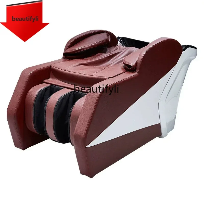 

a44 Intelligent Electric Massage Shampoo Bed Hair Saloon Dedicated Hair Care Flat Lying Head Treatment Bed Thai Flushing Bed