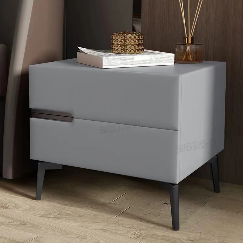 

Iron cabinet bedside cabinet installation-free simple post-modern small cabinet