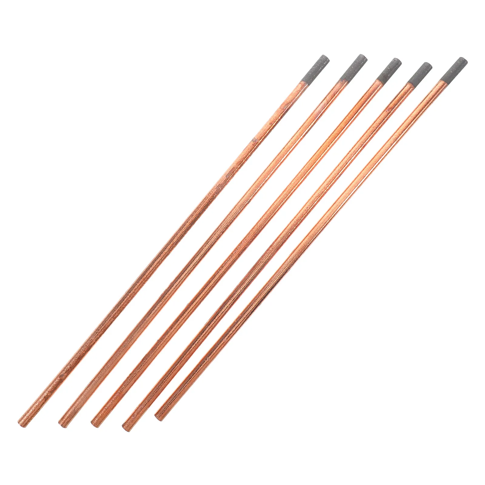 5Pcs Copper Coated Carbon Gouging Rods Arc Sticks for Vehicle Dent Repair Automobile Repair Parts Carbon Welding Rod
